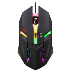 Wired Gaming Mouse with RGB Lights | Adjustable DPI & Ergonomic Design