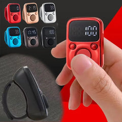 Digital LED Hand Tally Counter | Rechargeable Electronic Clicker with Luminous Display