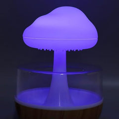 Rain Cloud Humidifier | 450ml Mini Cool Mist Humidifier with 7 LED Lights | USB Personal Desktop Humidifier