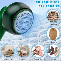 Rechargeable Lint Remover | Portable Fabric Shaver for Clothes, Furniture & Upholstery