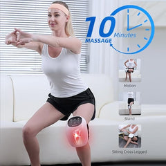 Portable Heating Knee and Waist Massager – Red Light Physiotherapy and Thermal Pain Relief