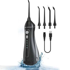 Portable Oral Irrigator | Rechargeable Cordless Water Flosser with 3 Cleaning Modes for Healthier Gums & Teeth