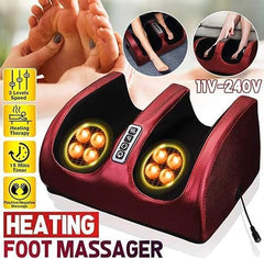 Multifunction Foot Massager with Heat | Relaxation for Home & Office