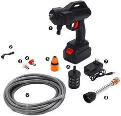 Cordless Pressure Washer | 48V Handheld Electric Power Washer Gun | Perfect for Car Cleaning & Outdoor Tasks