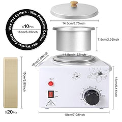 Professional Single Hair Wax Warmer | Electric Wax Heater Machine for Salon & Home Use | Adjustable Temperature Control