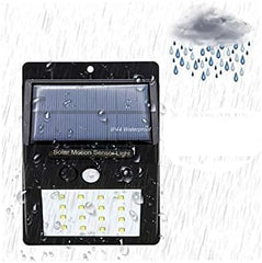 20 LED Solar Motion Sensor Light | Energy-Efficient Outdoor Wall & Path Security Lamp